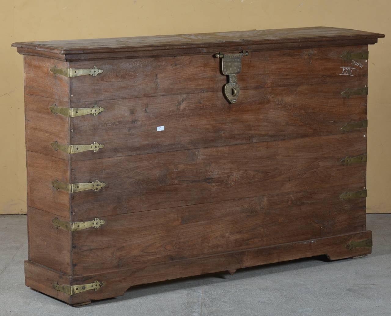 Antique Wooden Console Box - TesuCabinets & Storage