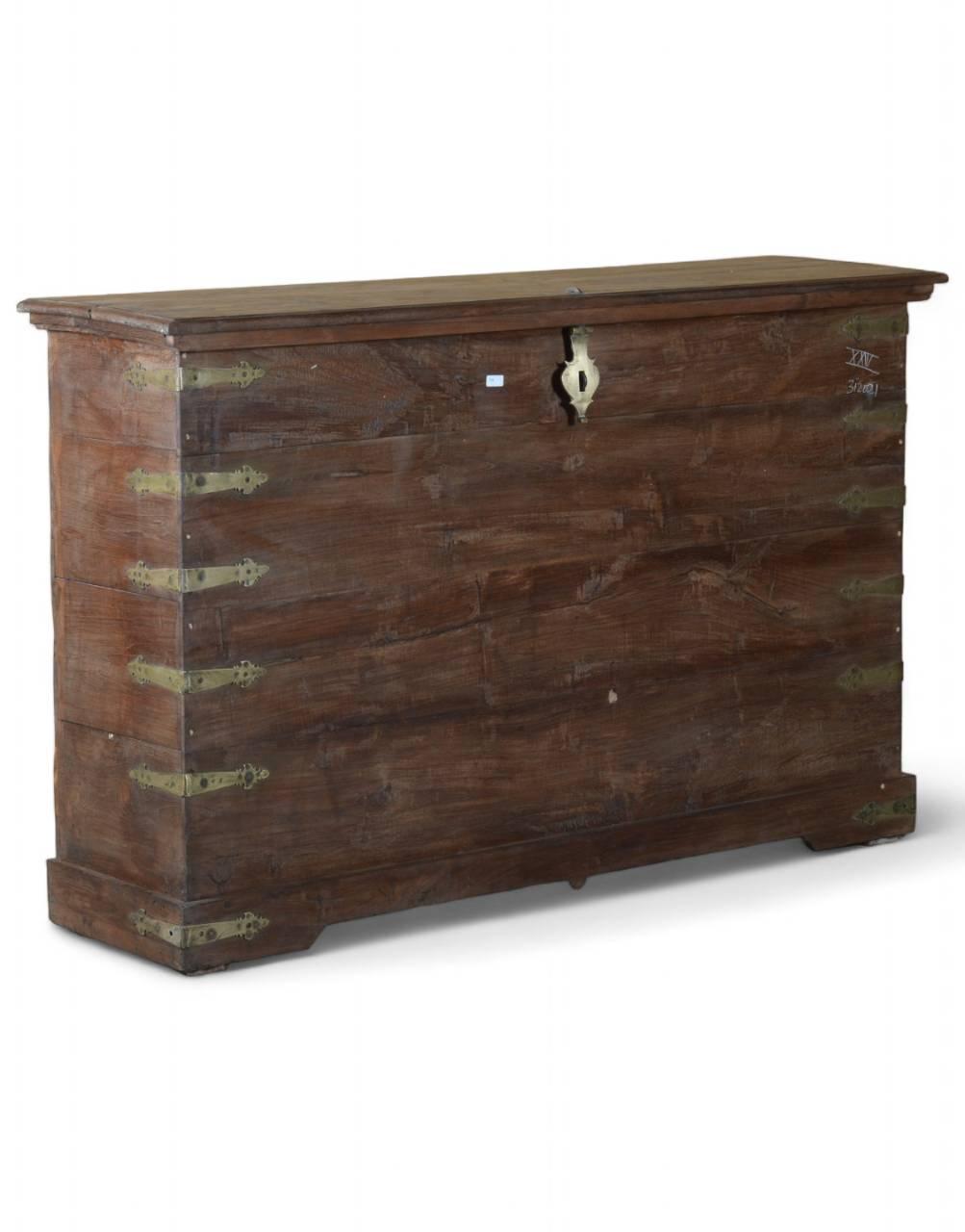 Antique Wooden Console Box - TesuCabinets & Storage