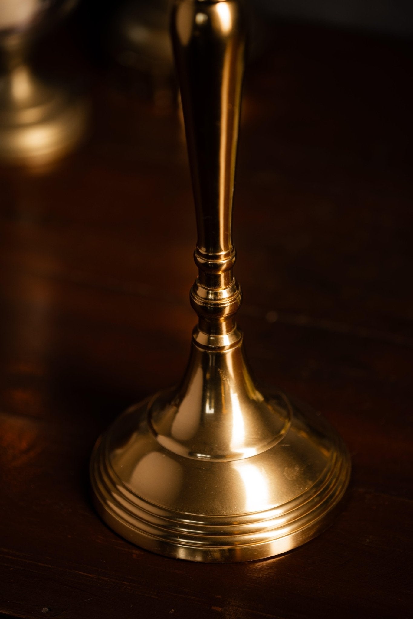 Brass Long Candle Holder - TesuCandles & Candle Holders