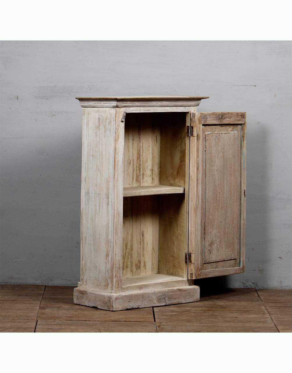 Carved Door Bedside Cabinet - TesuCabinets & Storage