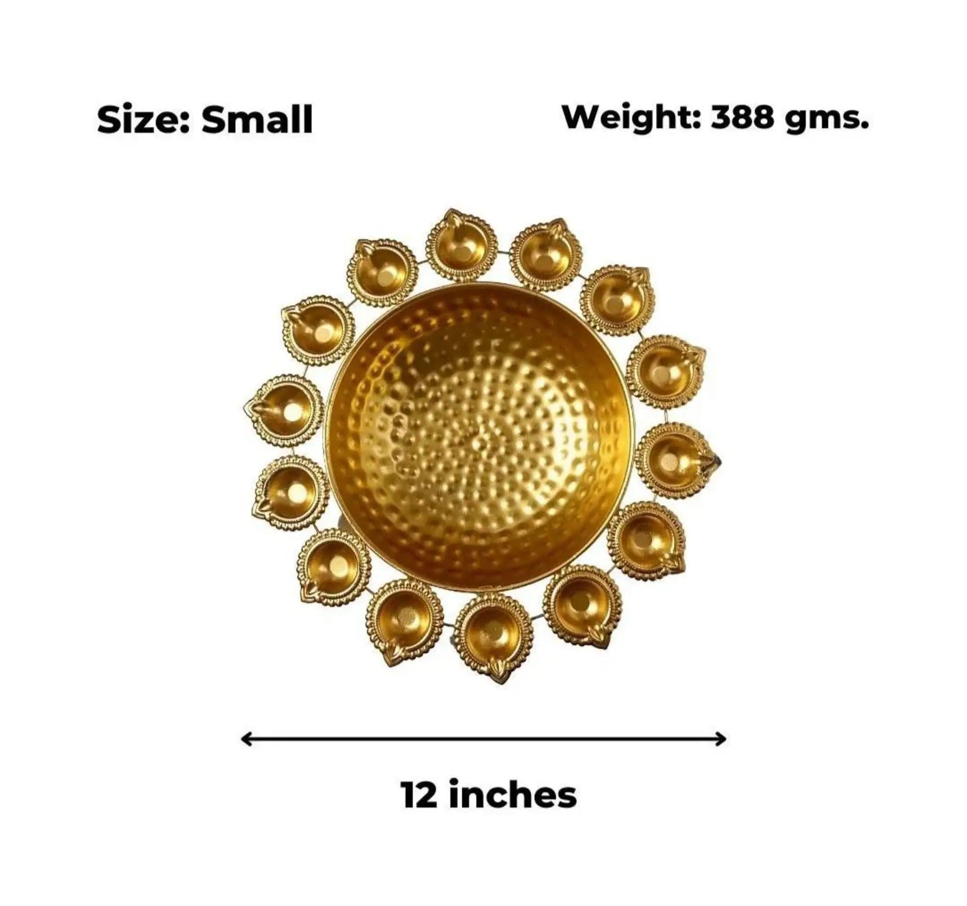 Decorative Diya Urli - TesuBrass Diya