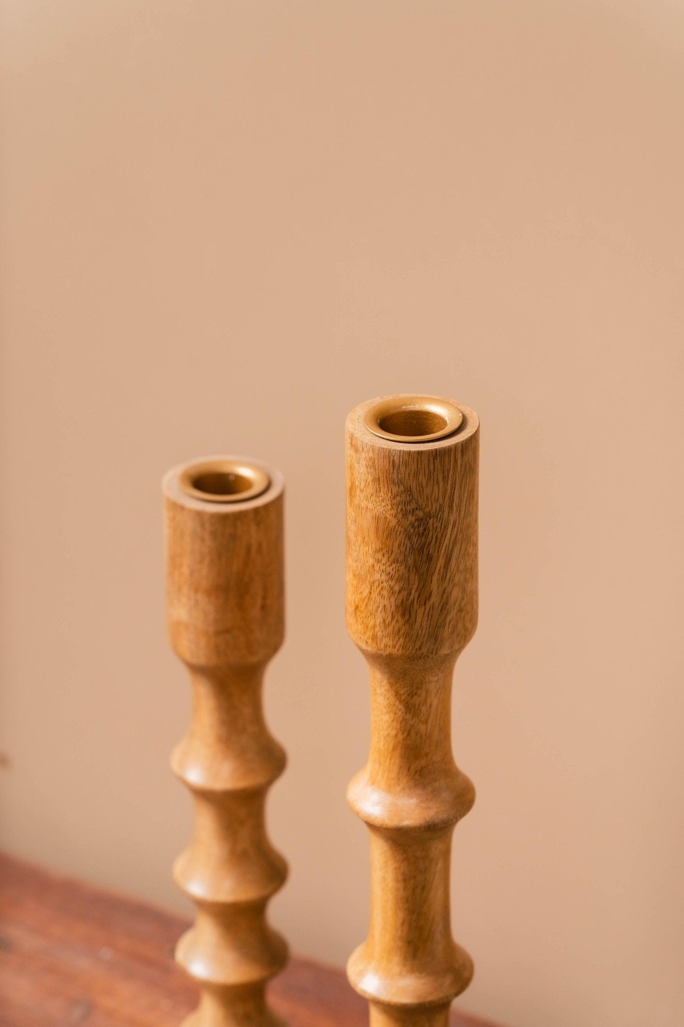 Earthy Essance Candle Holder - Set of 2 - TesuCandles & Candle Holders