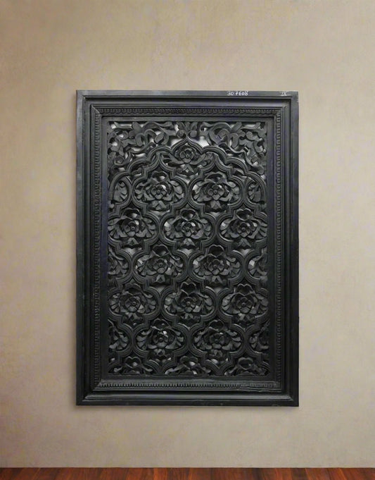 Handcarved Wooden Panel - TesuWall Decor