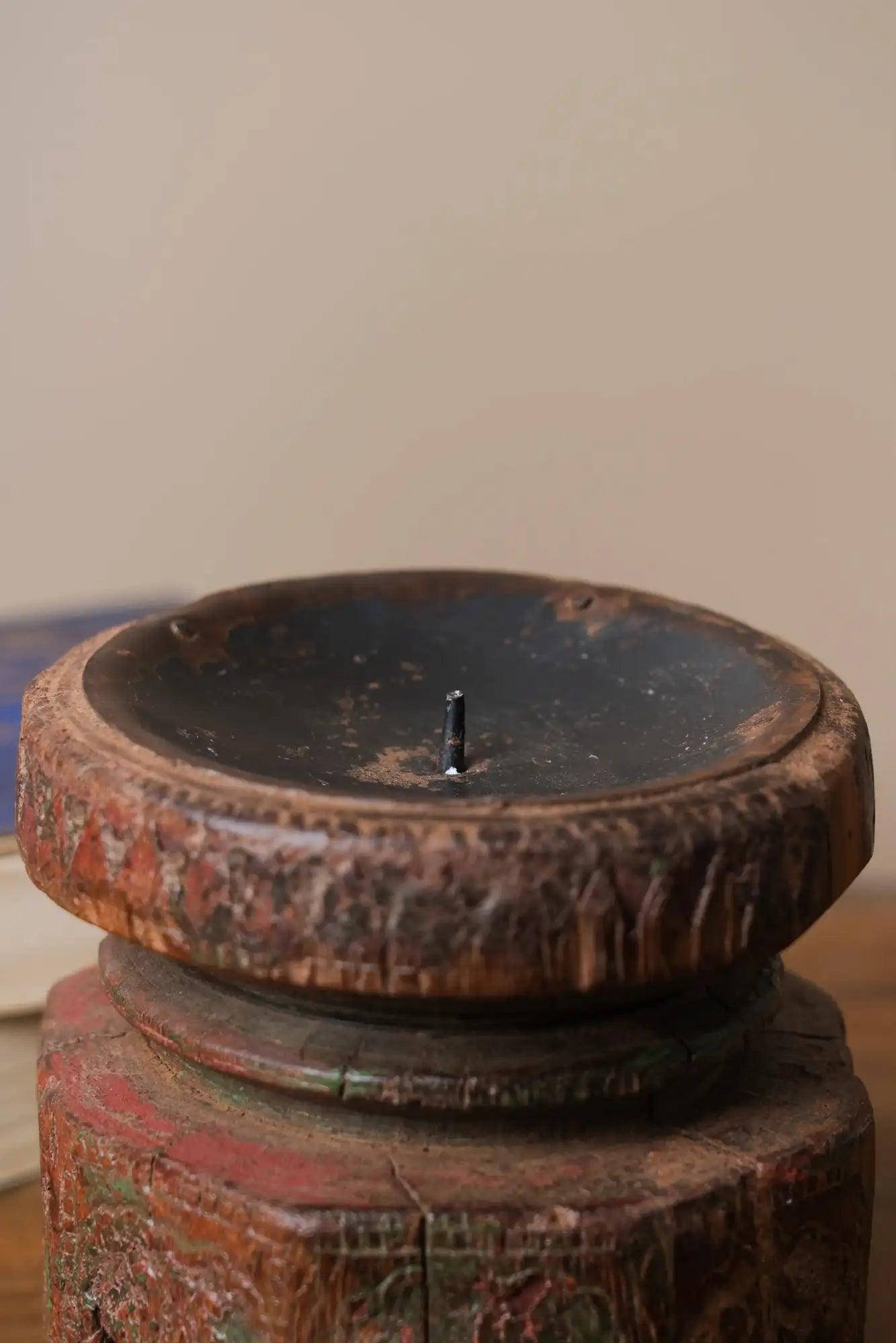 Handcrafted Vintage Candle Holder - Design 4 - TesuCandles & Candle Holders