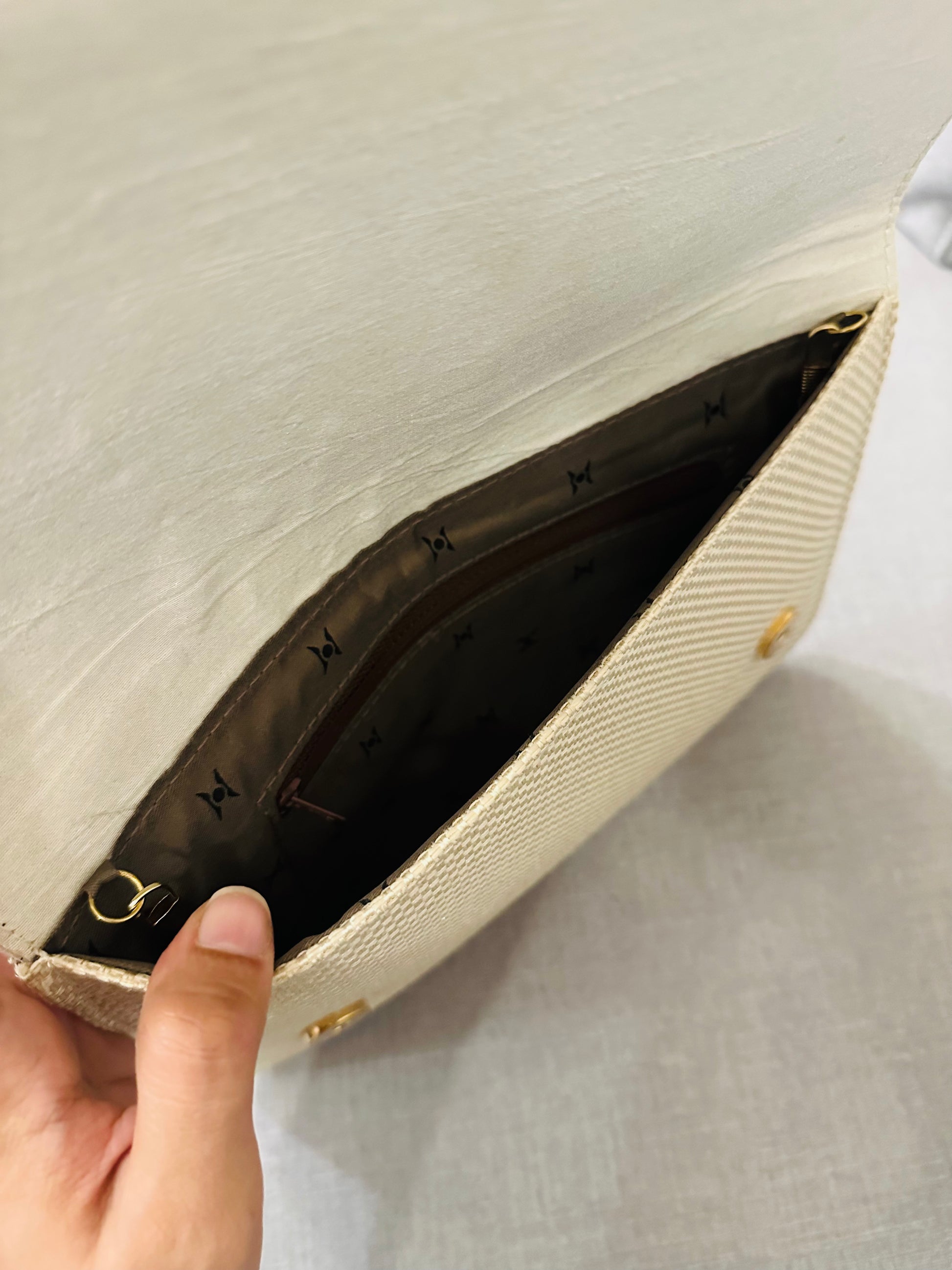 Zardozi and Jute Clutch - TESU