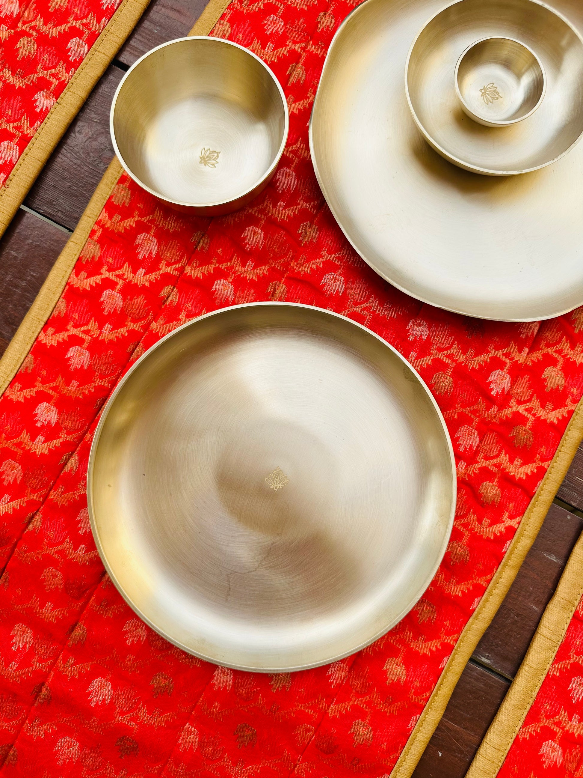 Kansa Quarter Plate - 7.5 Inches - TESU