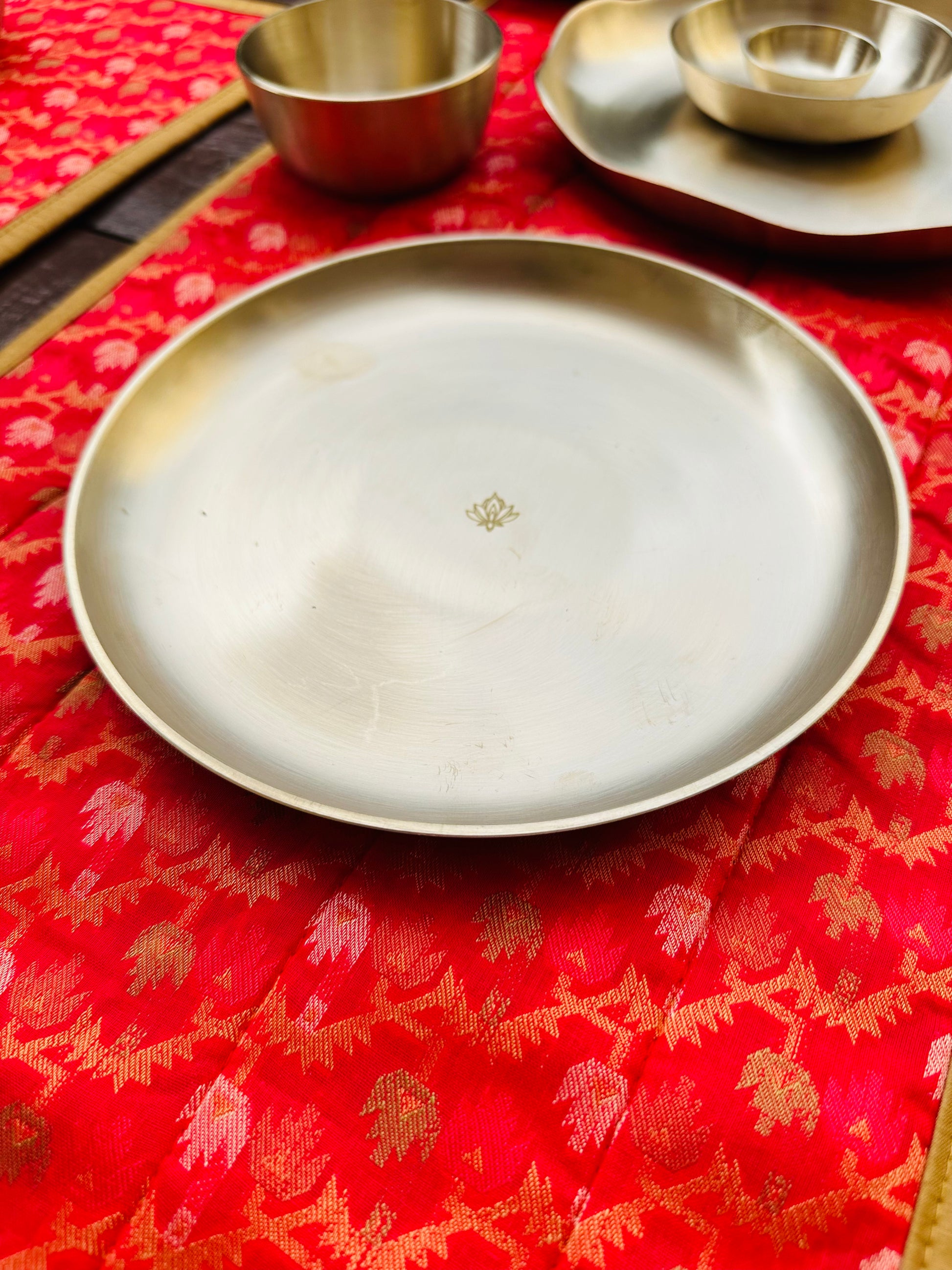 Kansa Quarter Plate - 7.5 Inches - TESU
