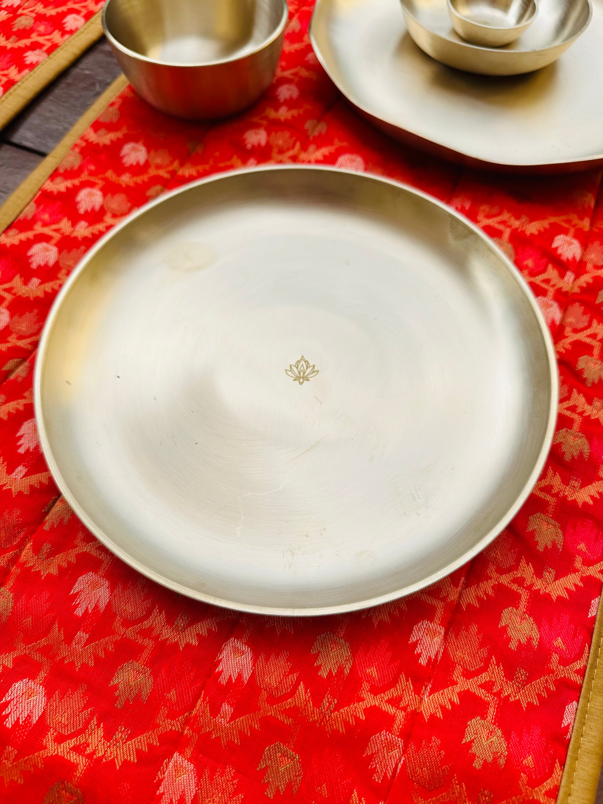 Kansa Quarter Plate - 7.5 Inches - TESU