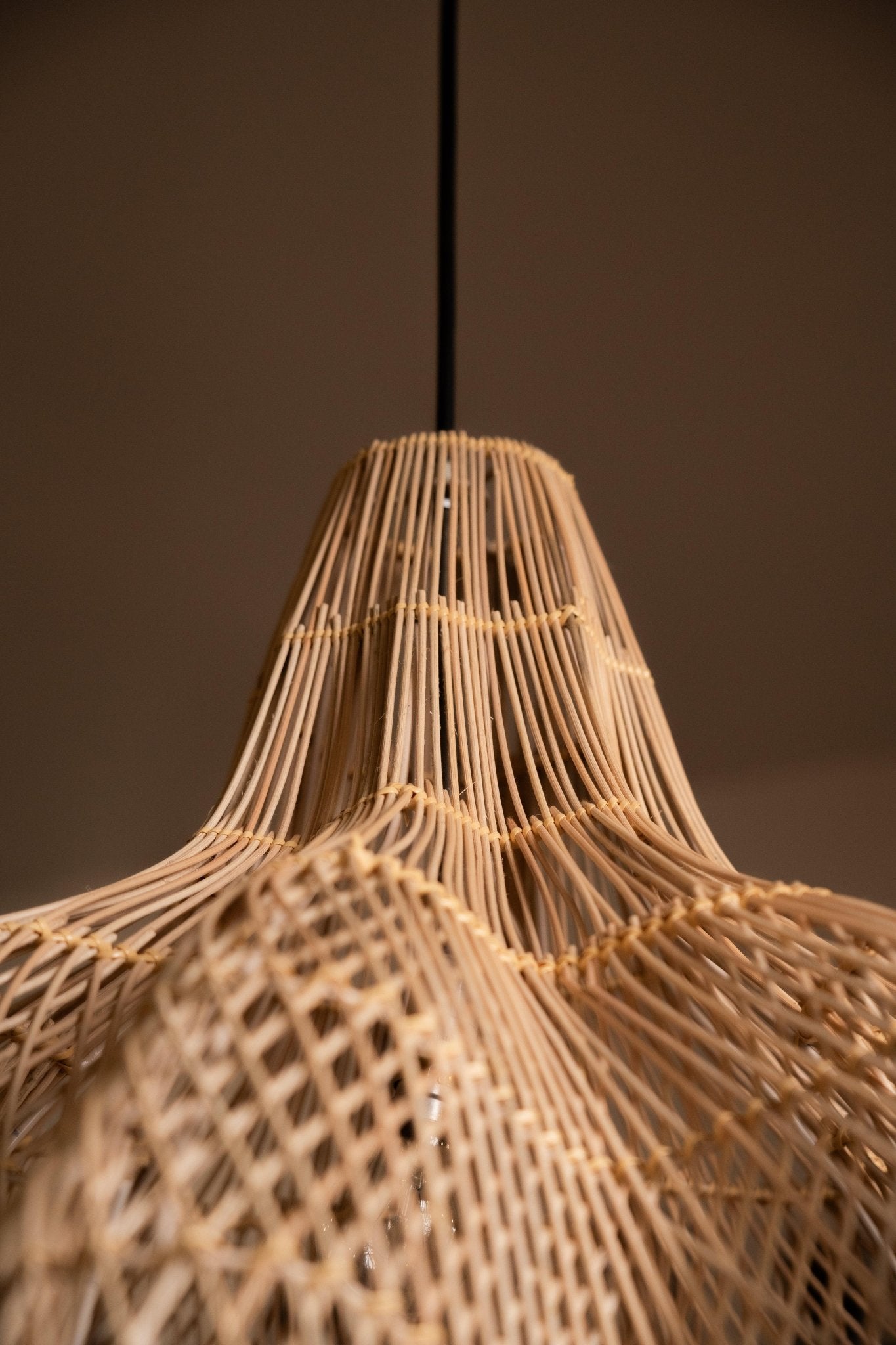 Rattan Canopy Pendant Lampshade - TesuLampshade