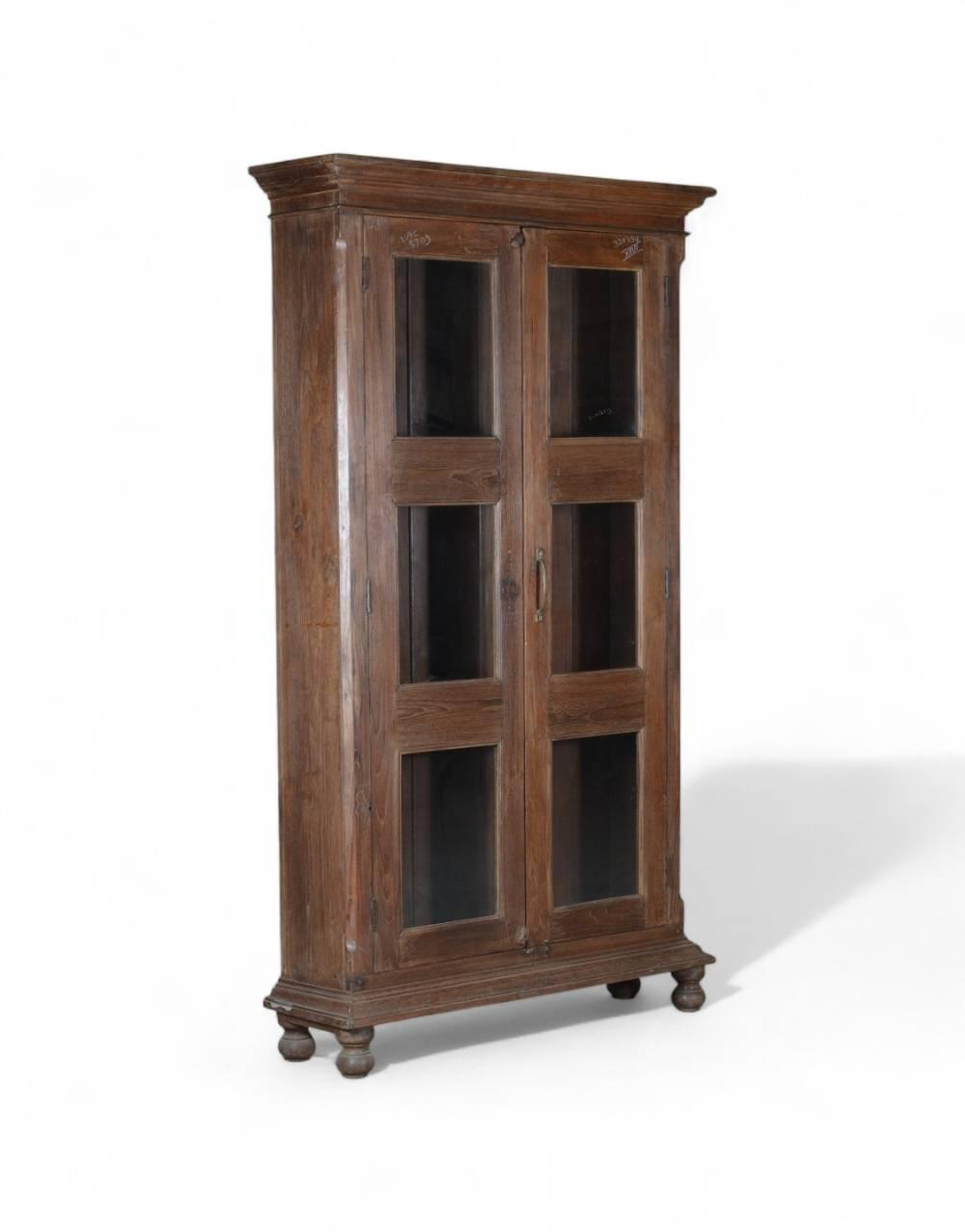 Rustic Wooden Display Cabinet - TesuCabinets & Storage