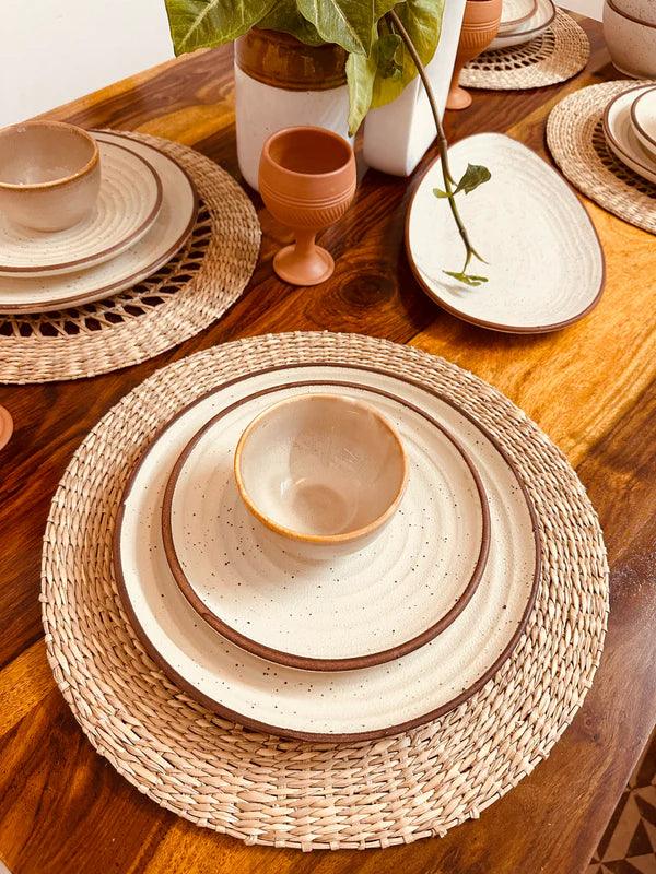 Seagrass Cut Work Placemats - Set of 4 - TesuPlacemats
