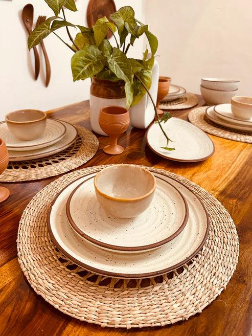 Seagrass Cut Work Placemats - Set of 4 - TesuPlacemats
