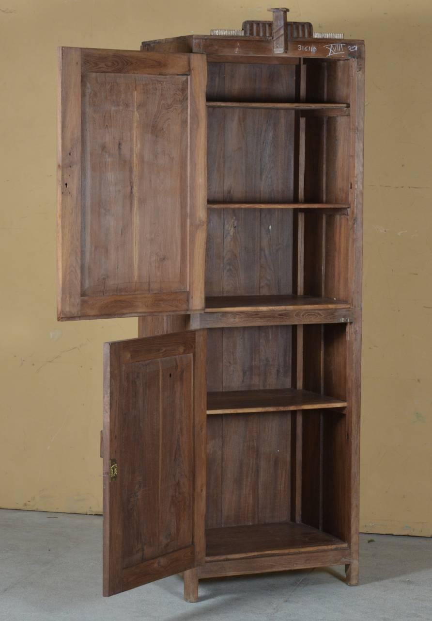 Teak Wood Handcarved Almirah - TesuCabinets & Storage