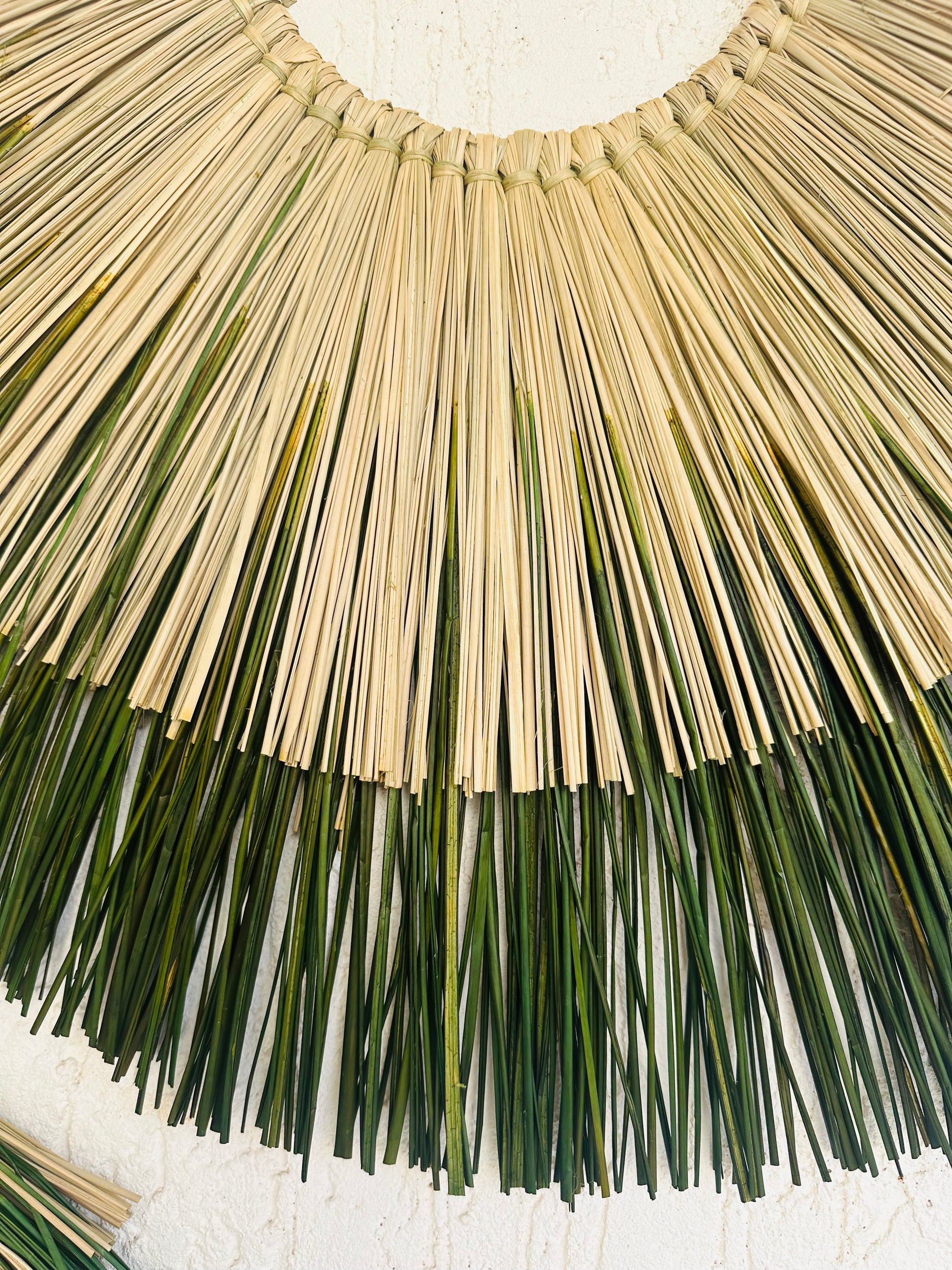 Forest Green Seagrass Wall Decor - TESU