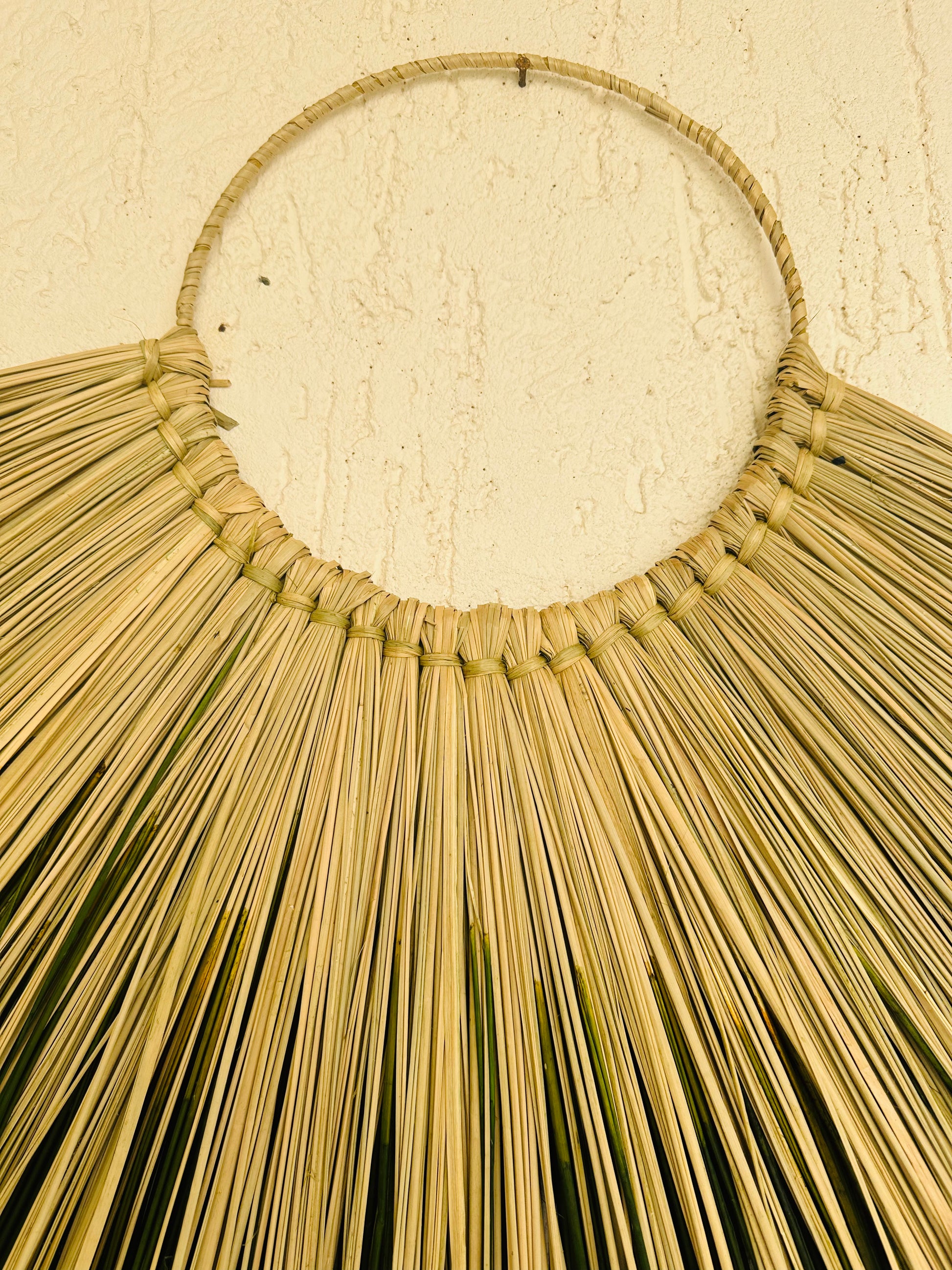 Forest Green Seagrass Wall Decor - TESU
