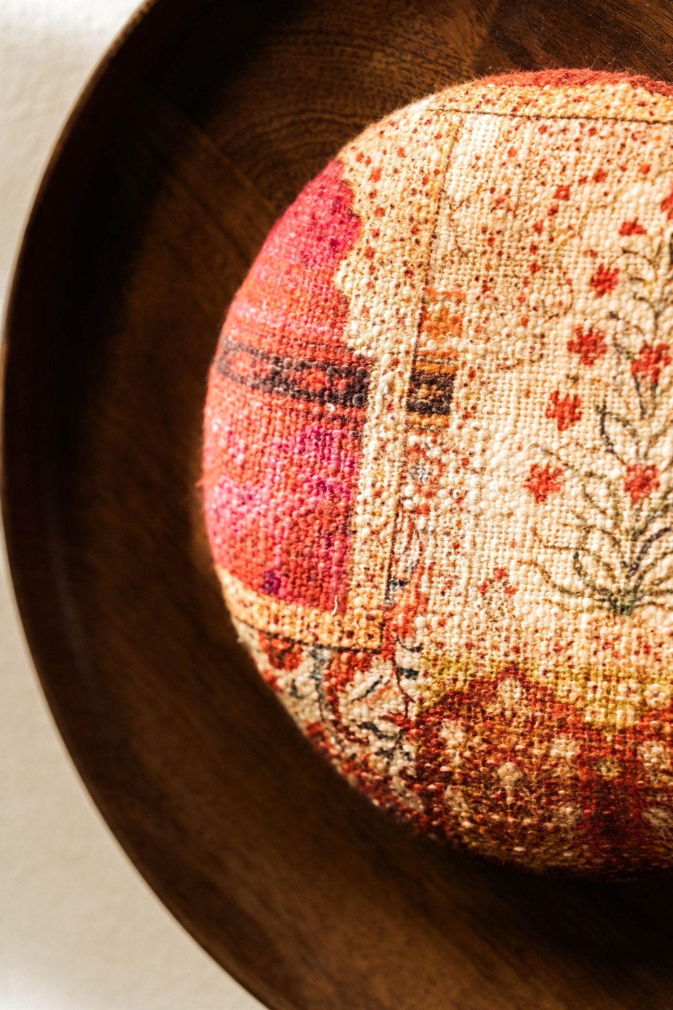 Threaded Treasures Wood and Fabric Wall Decor - TesuWall Decor