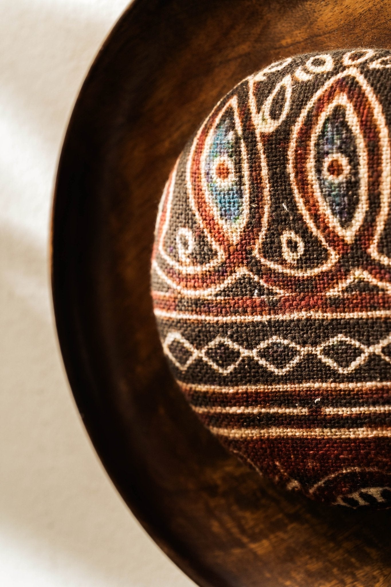 Threaded Treasures Wood and Fabric Wall Decor - TesuWall Decor
