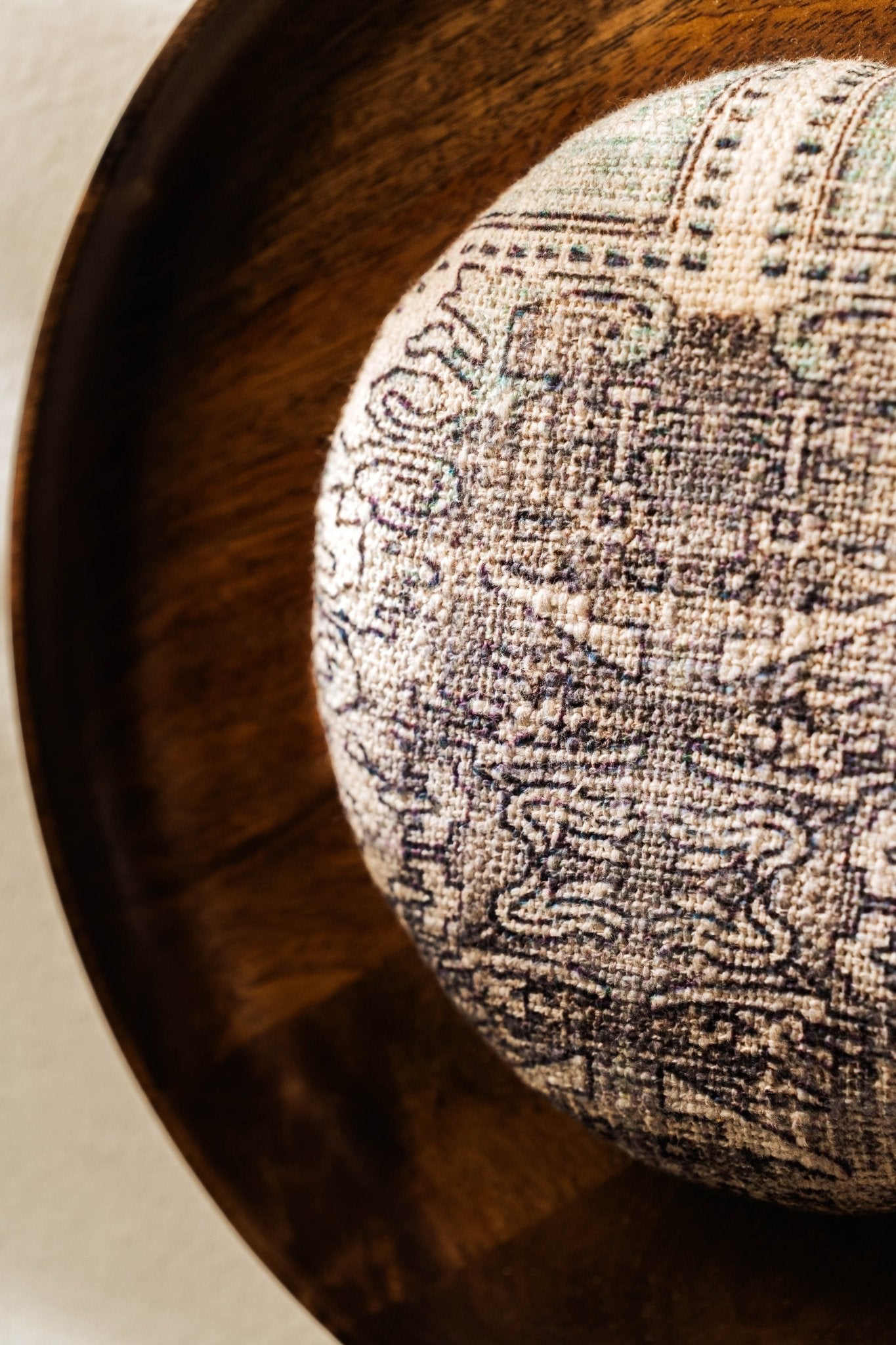 Threaded Treasures Wood and Fabric Wall Decor - TesuWall Decor