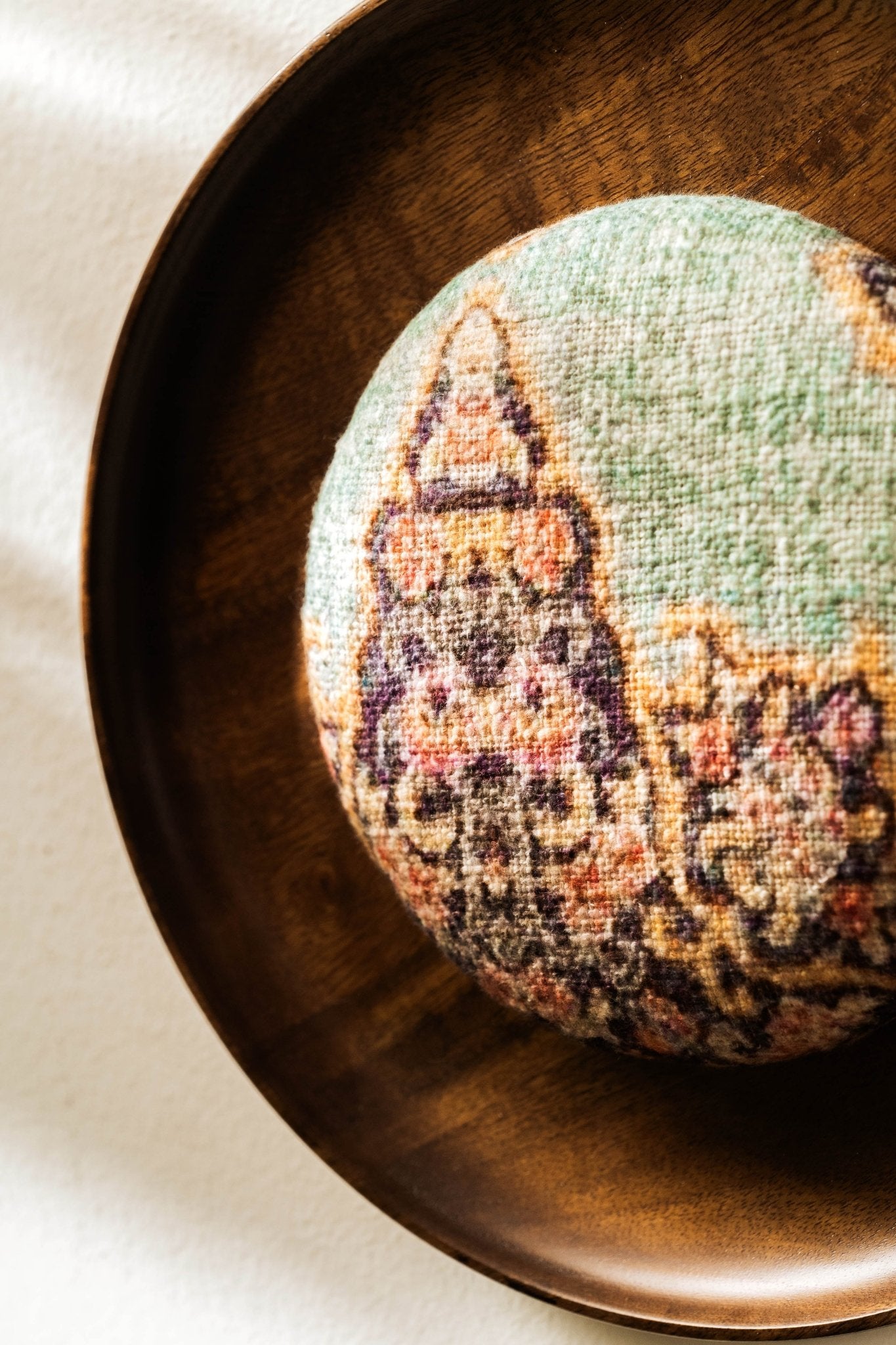 Threaded Treasures Wood and Fabric Wall Decor - TesuWall Decor