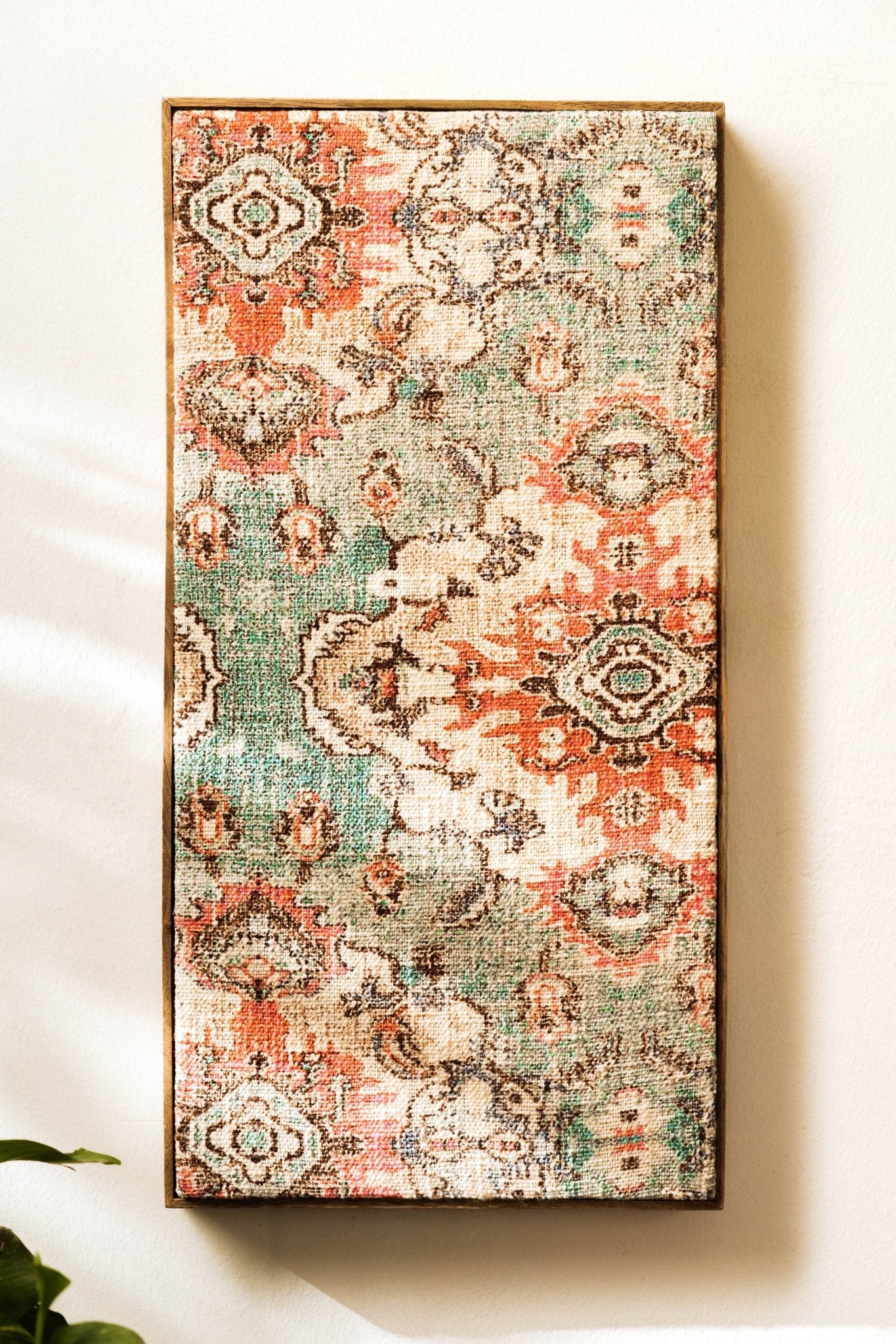 Threaded Treasures Wood and Fabric Wall Decor - Big - TesuWall Decor