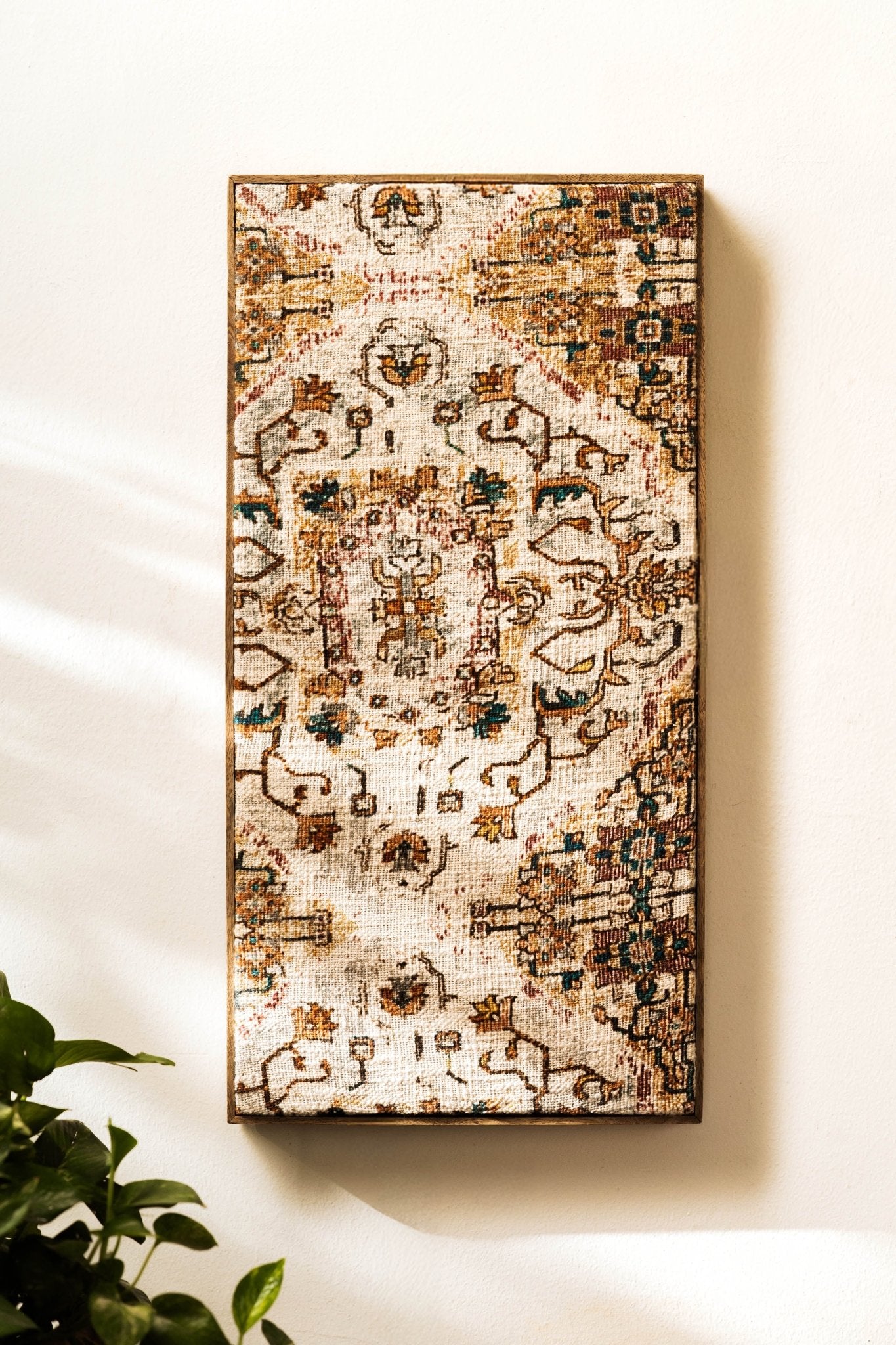 Threaded Treasures Wood and Fabric Wall Decor - Big - TesuWall Decor