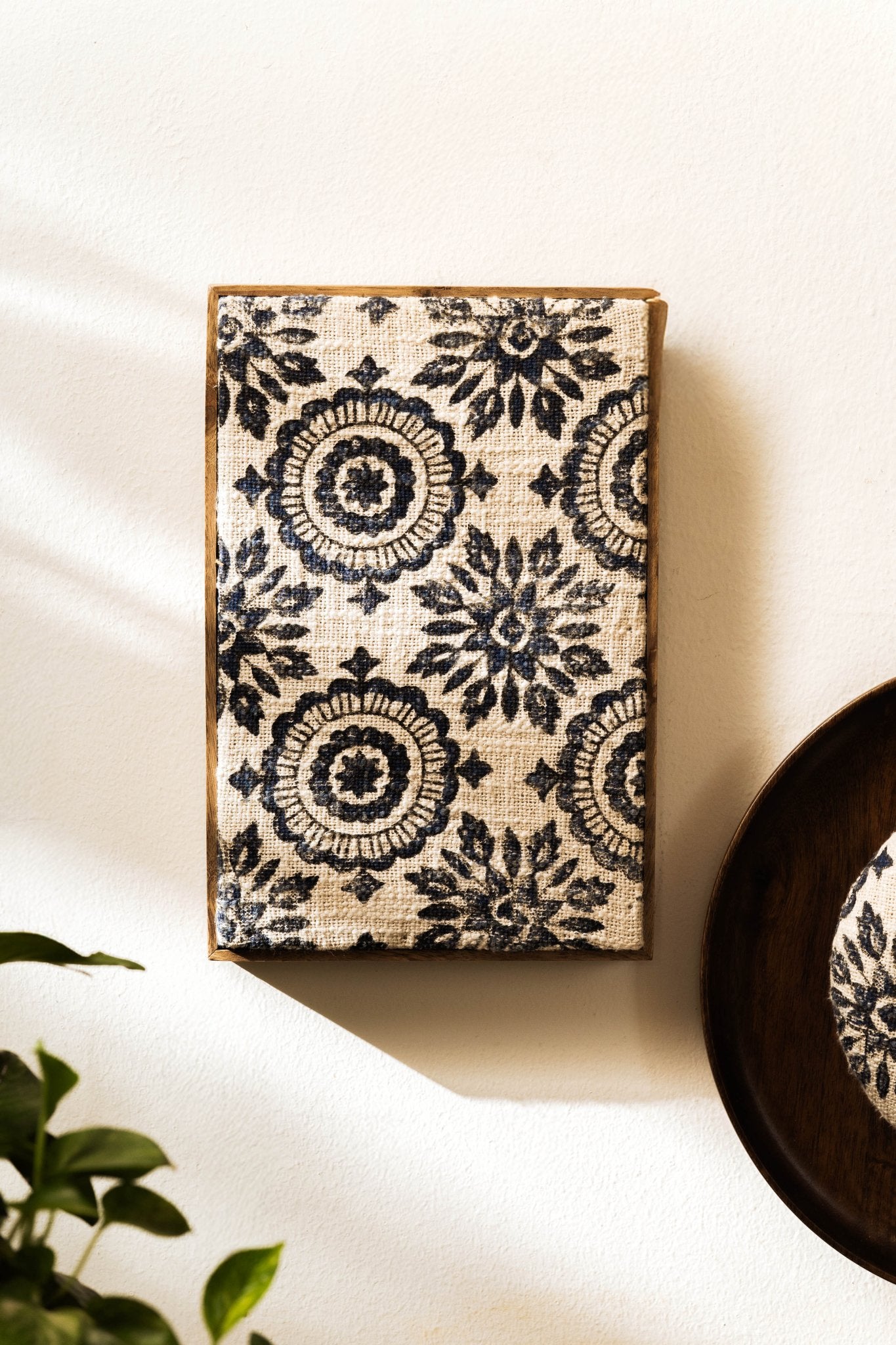 Threaded Treasures Wood and Fabric Wall Decor - Set of 2 - TesuWall Decor