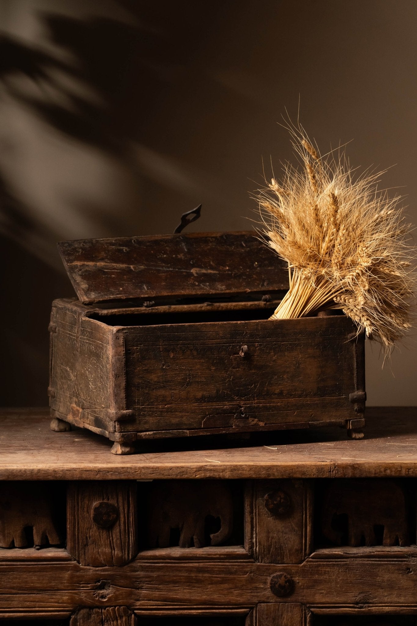 Timber lock Trunk - TesuCabinets & Storage