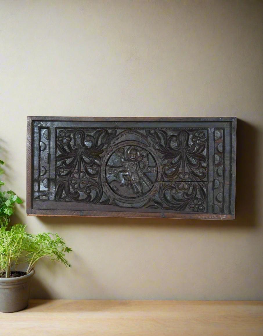 Timeless Floral Wooden Panel - TesuWall Decor