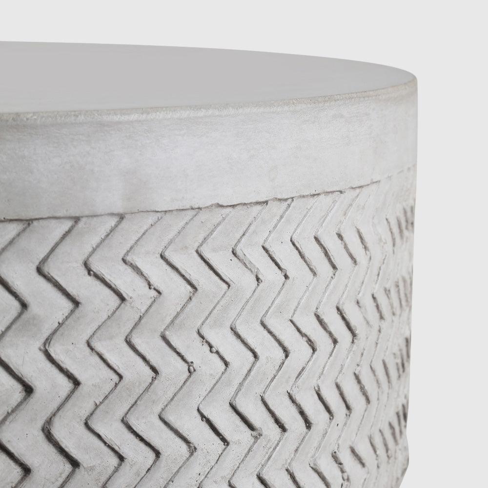 Urban Charm Concrete Side Table - TesuTable