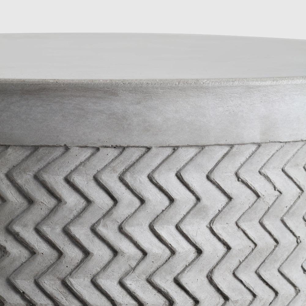 Urban Charm Concrete Side Table - TesuTable