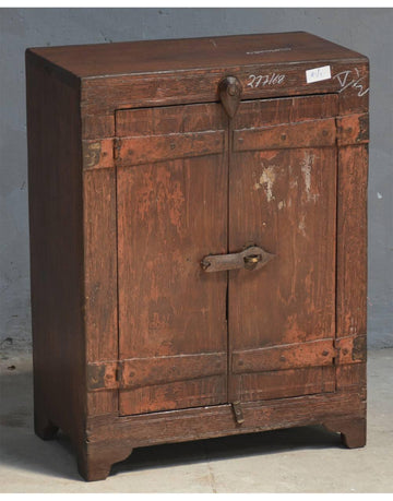 Wooden Carved Door Bedside Cabinet - TesuCabinets & Storage