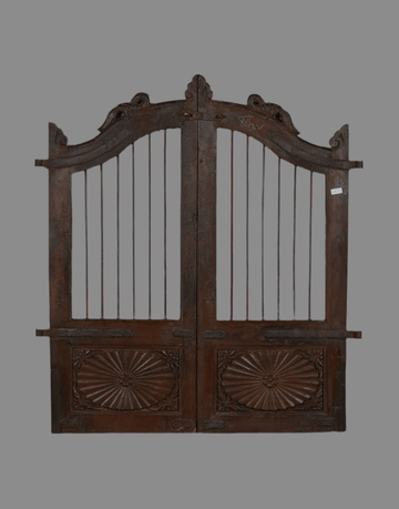 Wooden - Iron Door - TesuAntique Decor