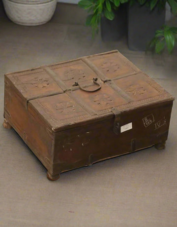 Wooden Iron Storage Box - TesuHome & Kitchen