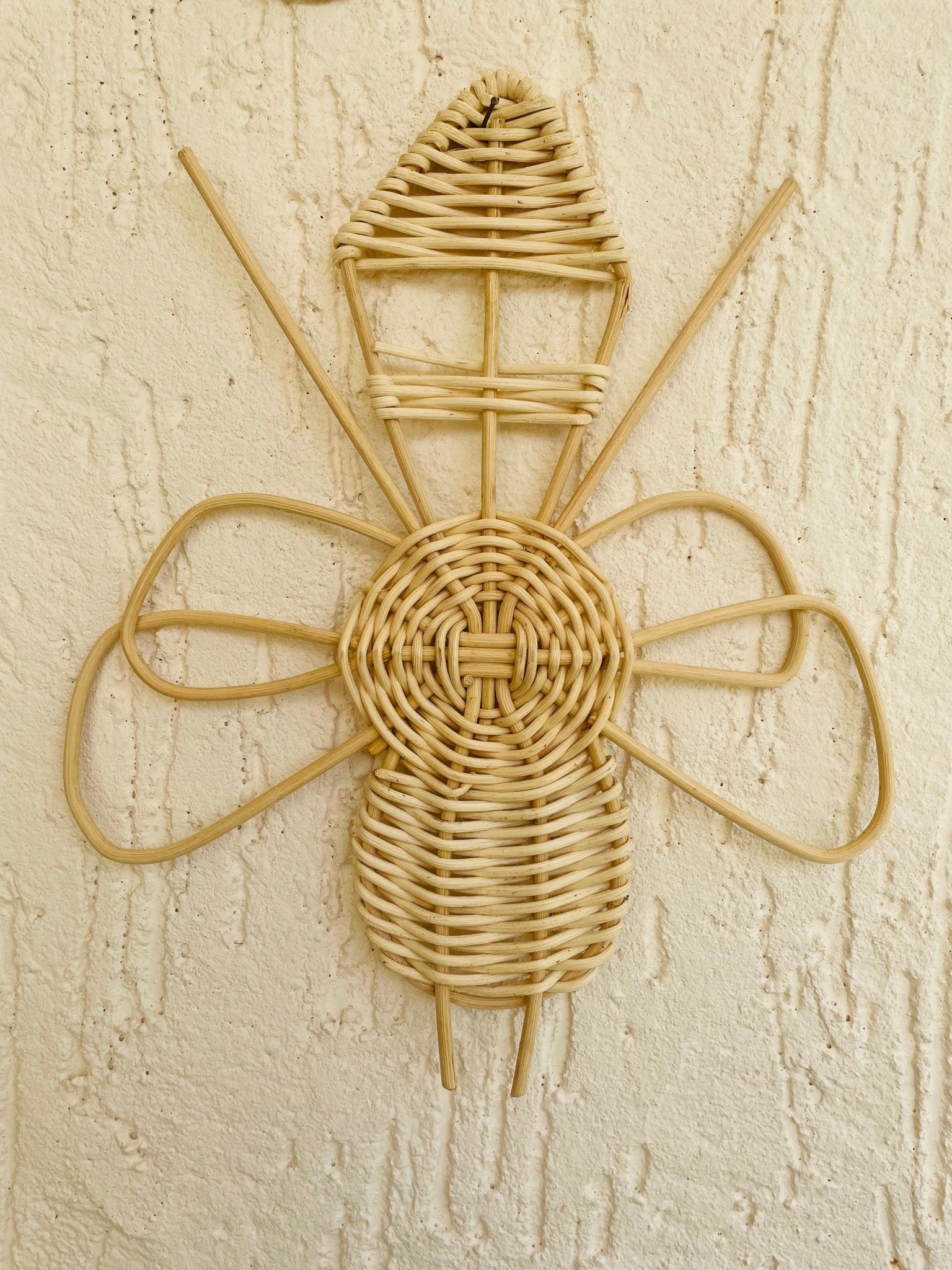 Bees Cane Wall Decor - Set of 2 - TesuWall Decor
