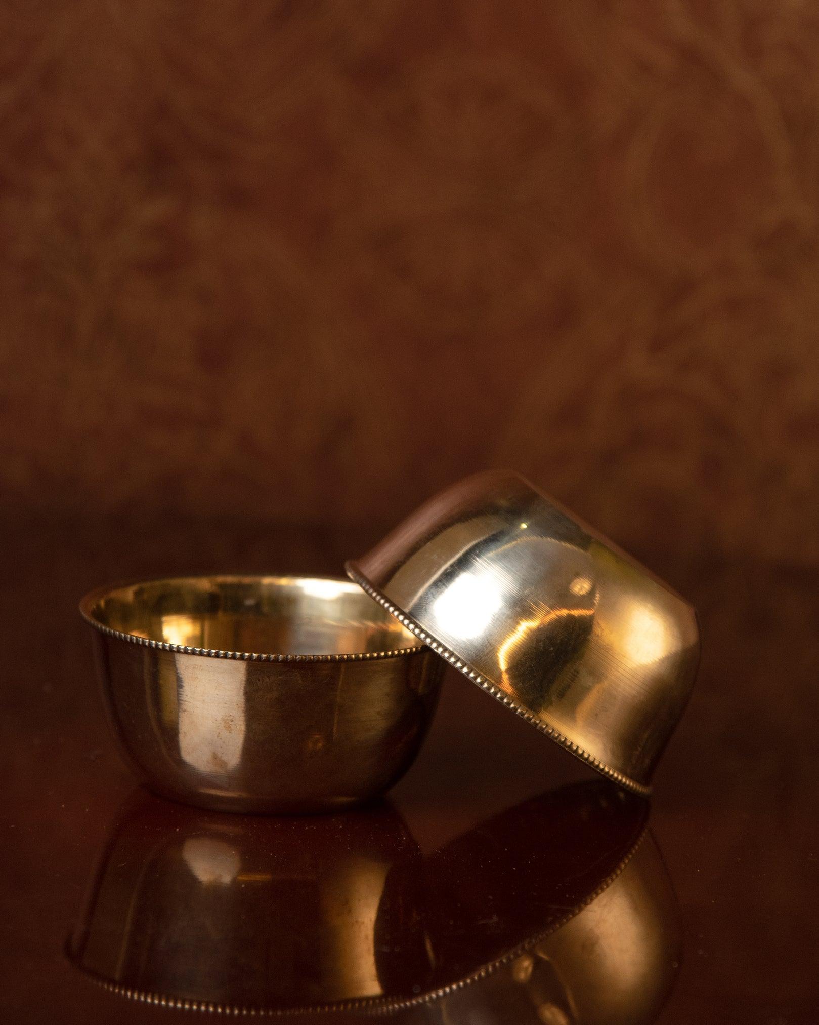 Brass Plain Bowl - TesuBrass Diya
