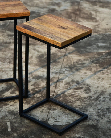 Mango Wood Side Tables - TesuTable