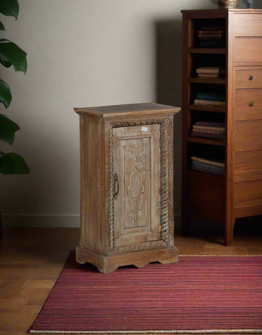 Carved Door Bedside