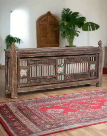 Wooden console Table with Drawer - TESU