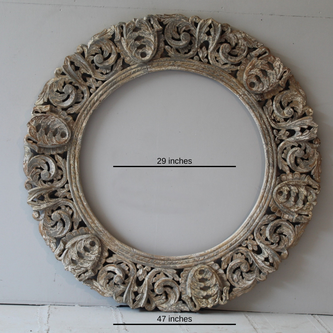 Vintage Carved Natural Frame - TESU