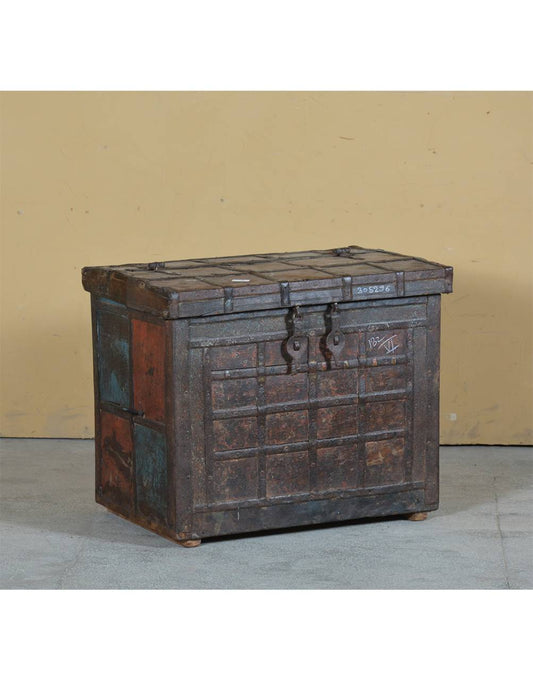 Heritage Chest Teak & Iron Box