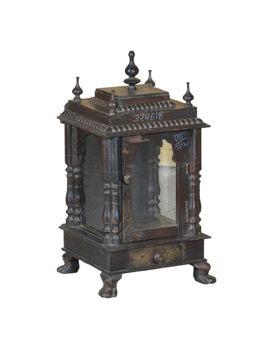 Wooden Temple With Door