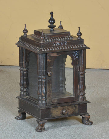 Wooden Temple With Door