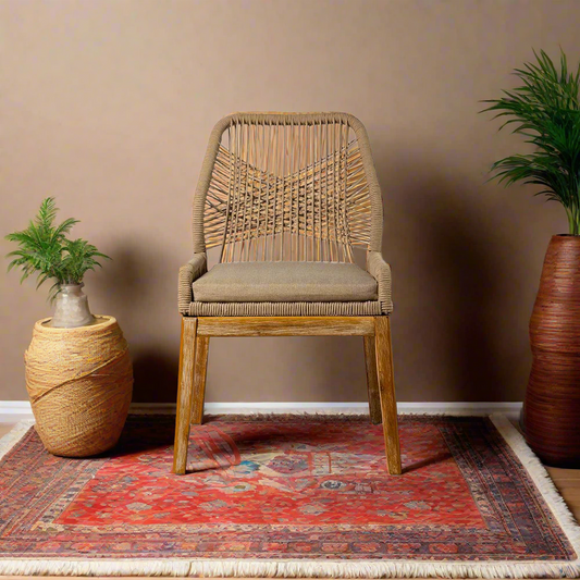 The Woven Elegance Chair