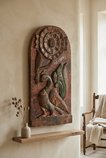 Mayur Pushp Wooden Panel