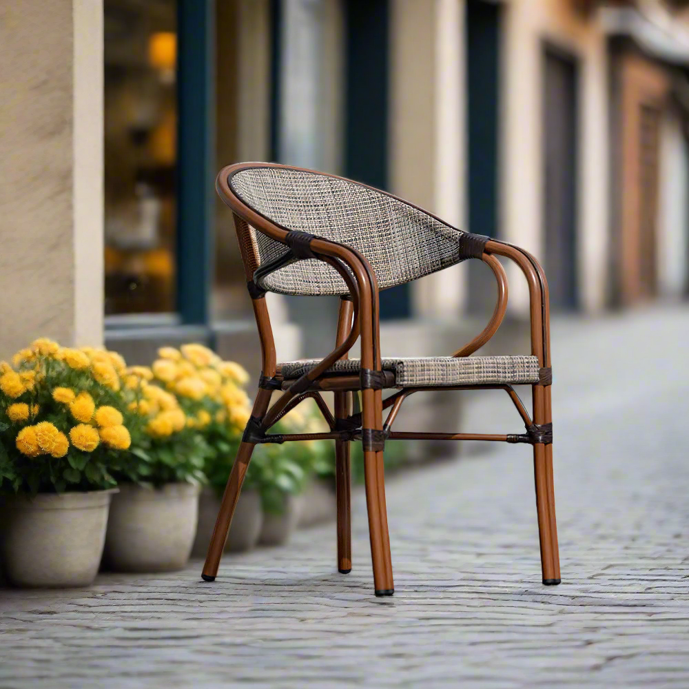 Classic Woven Bistro Chair