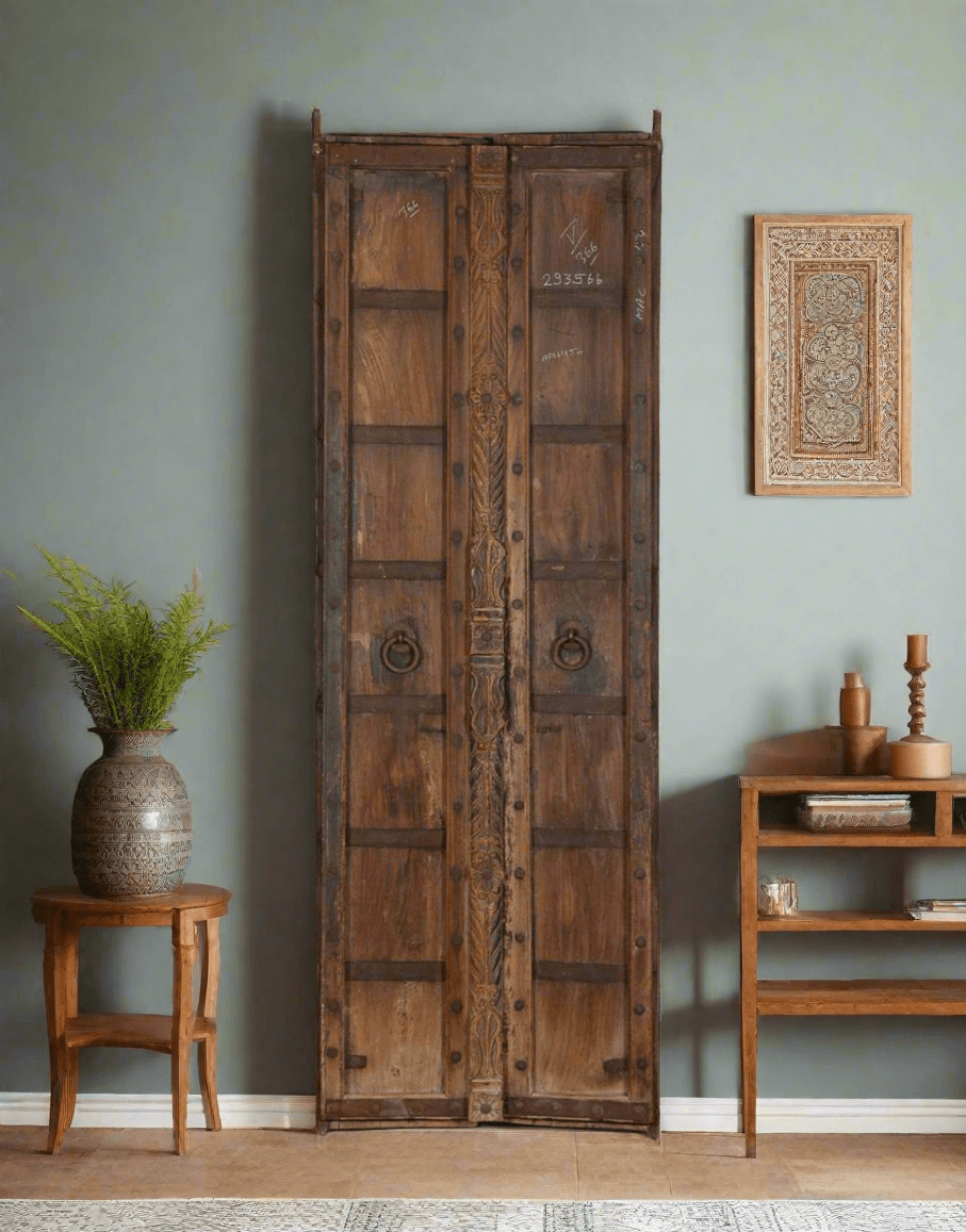 Wooden-Iron Door Panel - TESU