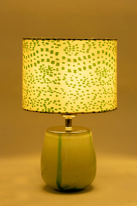 Green White Table Lamp
Exquisite Glass and Metal Lamp
Luxury Home Decor Lamp
Sophisticated Living Space Lighting
Elegant Fabric Table Lamp
Exclusive Home Decor Piece
Tasteful Room Lighting
Transformative Table Lamp
Artistic Home Lighting
Elegant Green White Lamp.