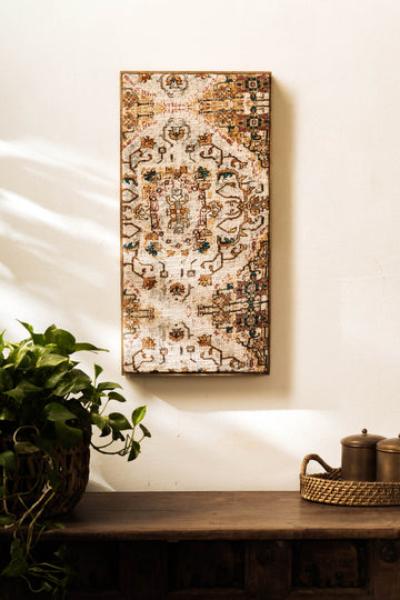 Threaded Treasures Wood and Fabric Wall Decor - Big