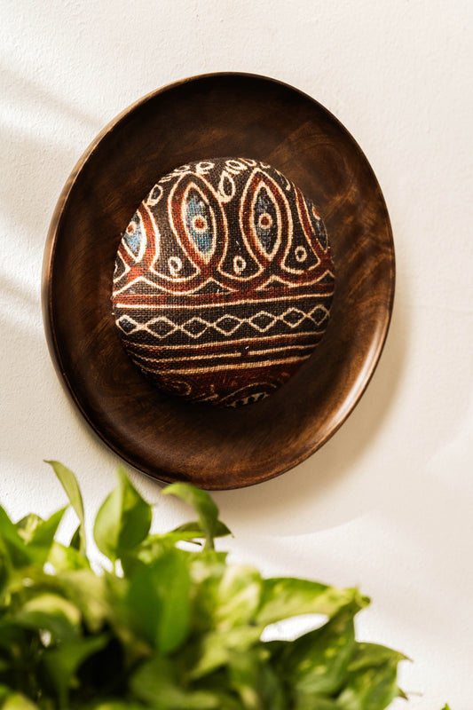 Threaded Treasures Wood and Fabric Wall Decor