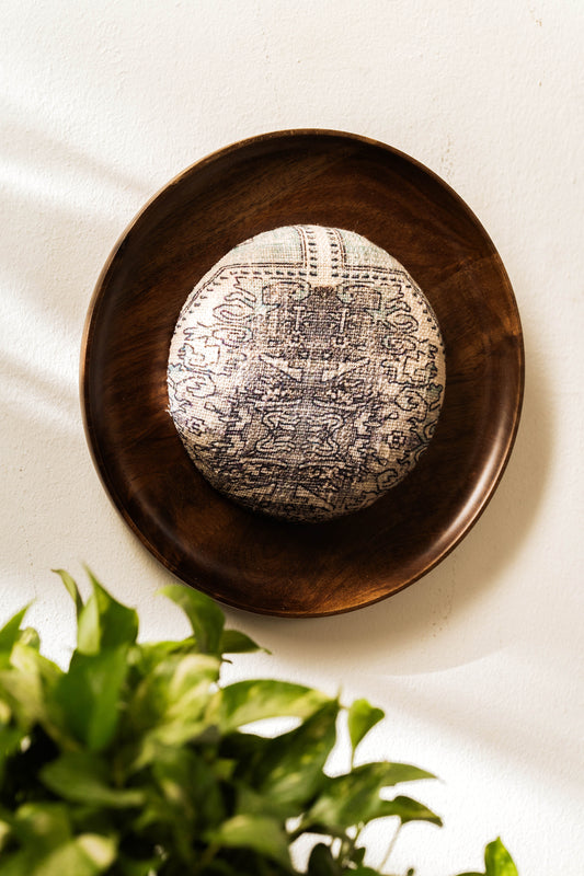 Threaded Treasures Wood and Fabric Wall Decor
